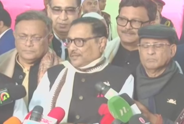 প্রধানমন্ত্রী কোনো নিষেধাজ্ঞা বা ভিসা নীতির পরোয়া করেন না:ওবায়দুল কাদের